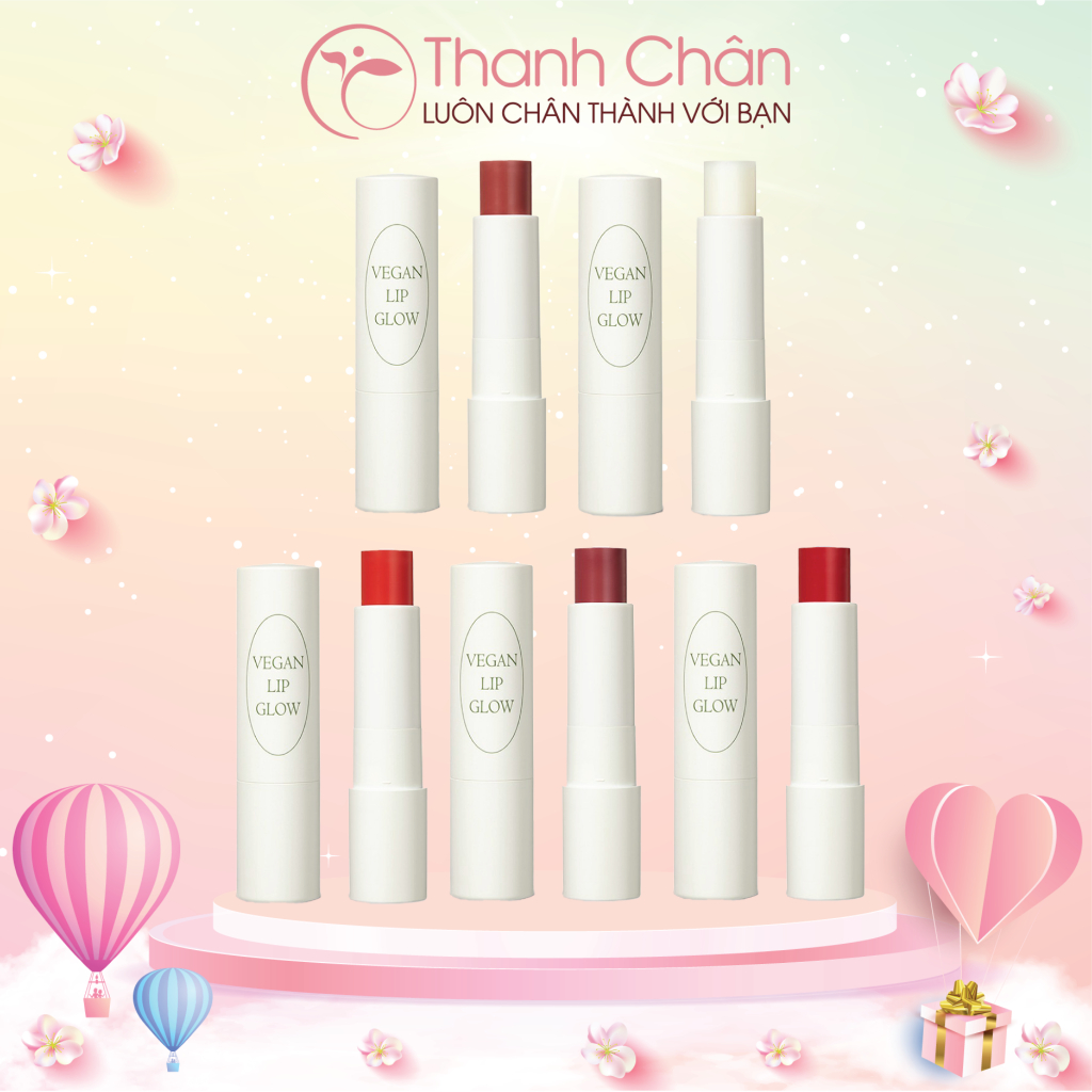 Son dưỡng môi Nacific Vegan Lip Glow (3.9g)