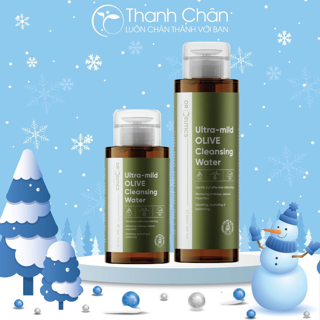 Nước tẩy trang Drceutics Ultra-mild OLIVE Cleansing Water 310ml