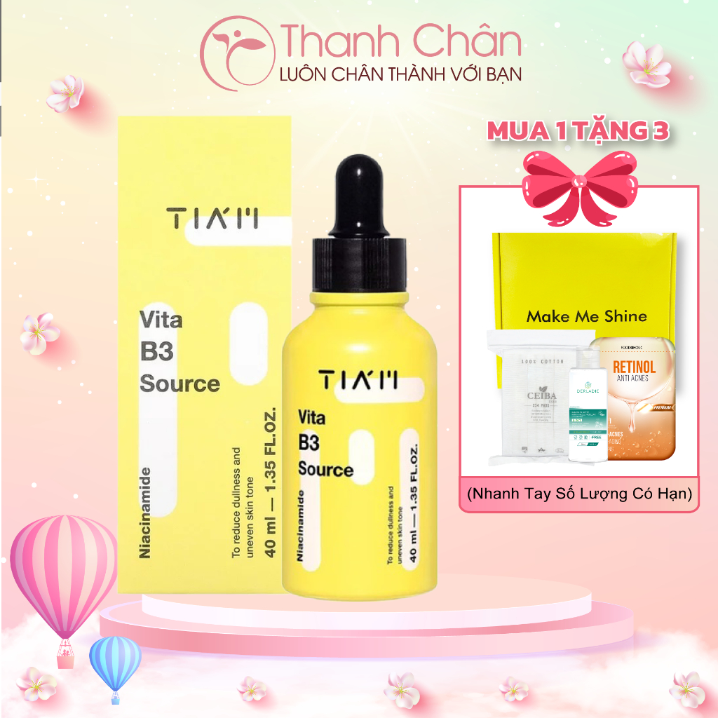 Serum Dưỡng Trắng TIAM Vita B3 Source 40ml