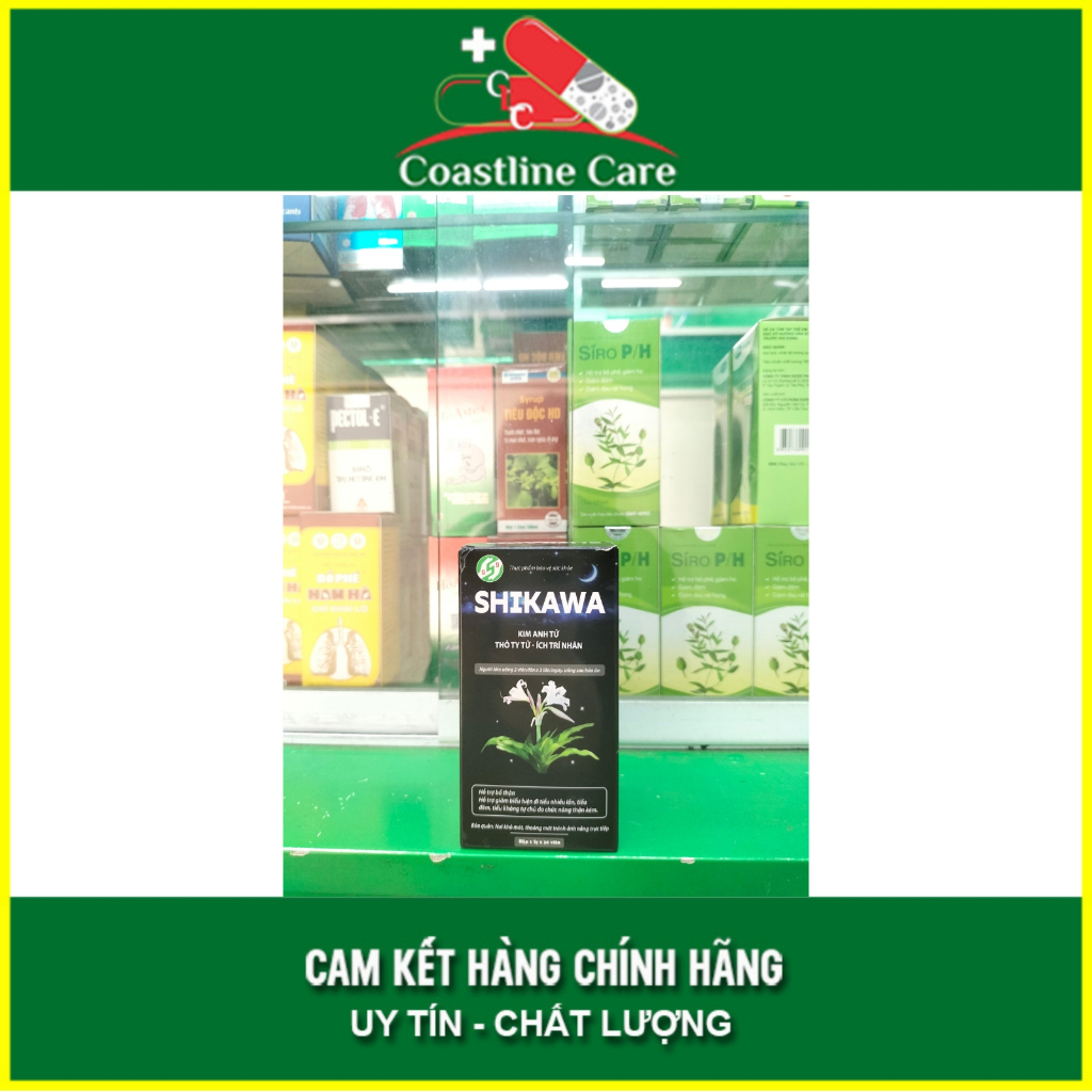 Shikawa giảm biểu hiện đi tiểu nhiều lần, tiểu đêm (lọ 30 viên) - CLC Pharmacy