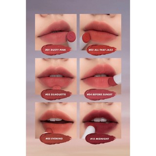SON THỎI LÌ Romand Zero Gram Sunset Edition