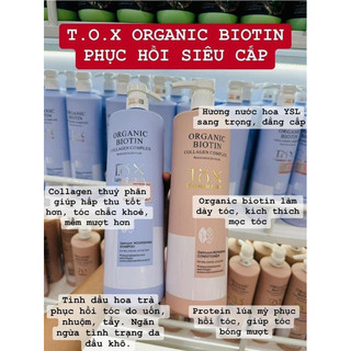 Cặp dầu gội Biotin Tox