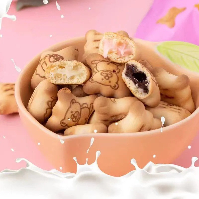 Bánh Gấu Bear Nhân Kem Nhiều Vị