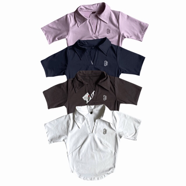 Áo tập thể thao gym yoga nữ croptop GB chất vải poly cao cấp, dày dặn co dãn tốt.