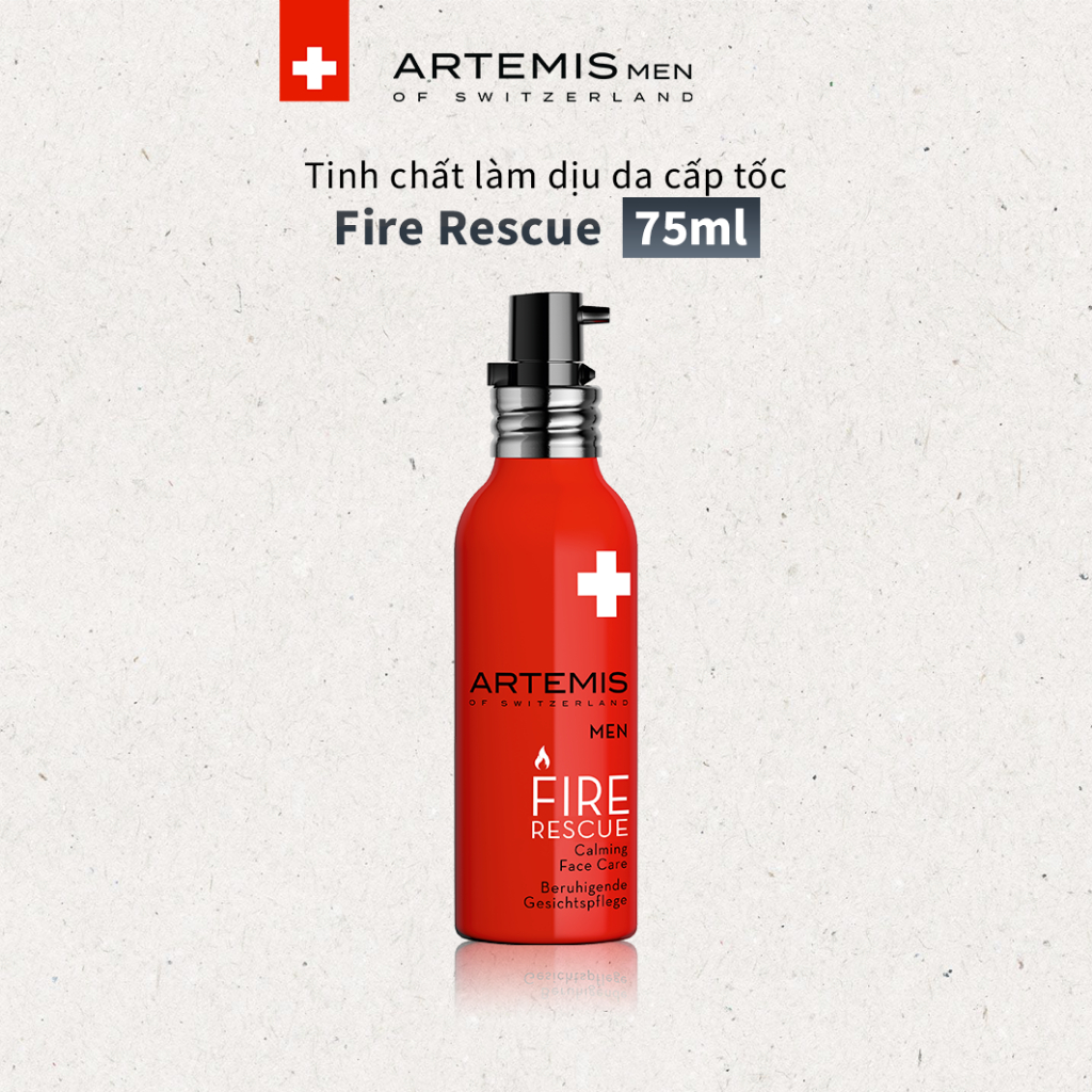 ARTEMIS MEN Fire Fighter - Tinh chất làm dịu da cấp tốc - Hỗ trợ phục hồi làm dịu da kích ứng, nhạy 