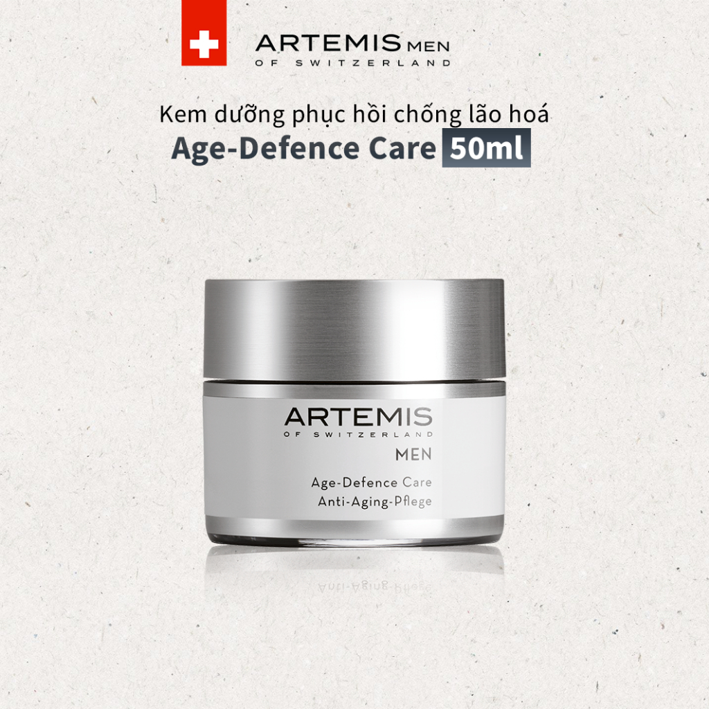 ARTEMIS MEN Age Defence Care - Kem dưỡng chống lão hoá cho nam giúp cấp ẩm, làm mờ nếp nhăn, tăng độ