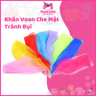 Khăn voan cho bé sơ sinh che bụi khăn the che mặt em bé khăn bông bay cho bé