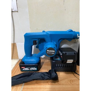 Máy thổi bụi pin cầm tay Makita 199v công suất lớn, pin 10 cell dung lượng khủng