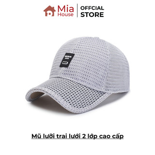 Mũ lưỡi trai lưới 2 lớp cao cấp nhiều màu MIDE phong cách cá tính