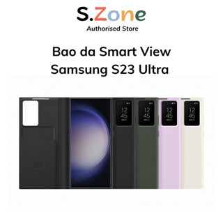  Bao Da Smart View Samsung S23 Ultra - Hàng Chính Hãng 