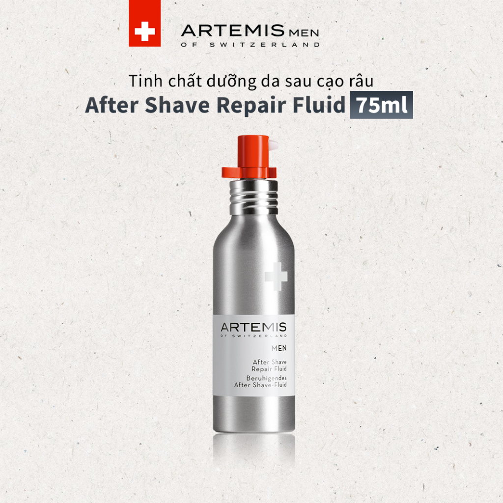 ARTEMIS MEN After Shave Repair Fluid - Tinh chất dưỡng da sau cạo râu giảm kích ứng, làm dịu và hỗ t