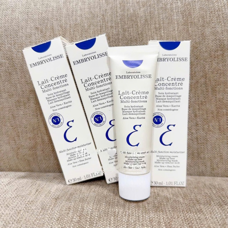 [Chính Hãng] Kem Dưỡng Ẩm Siêu Phục Hồi Sáng Bóng Da Embryolisse Lait Creme Concentre 30ml Pháp