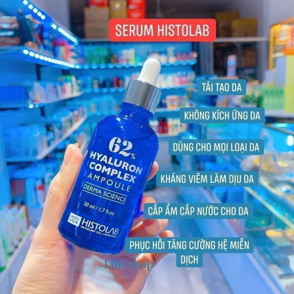 Histolab Ampoule Serum Tinh Chất Dưỡng Da Histolab Ampoule 47% 50% 62% 72% 50ml Phục Hồi, Cấp ẩm, Làm Sáng, Giảm Mụn