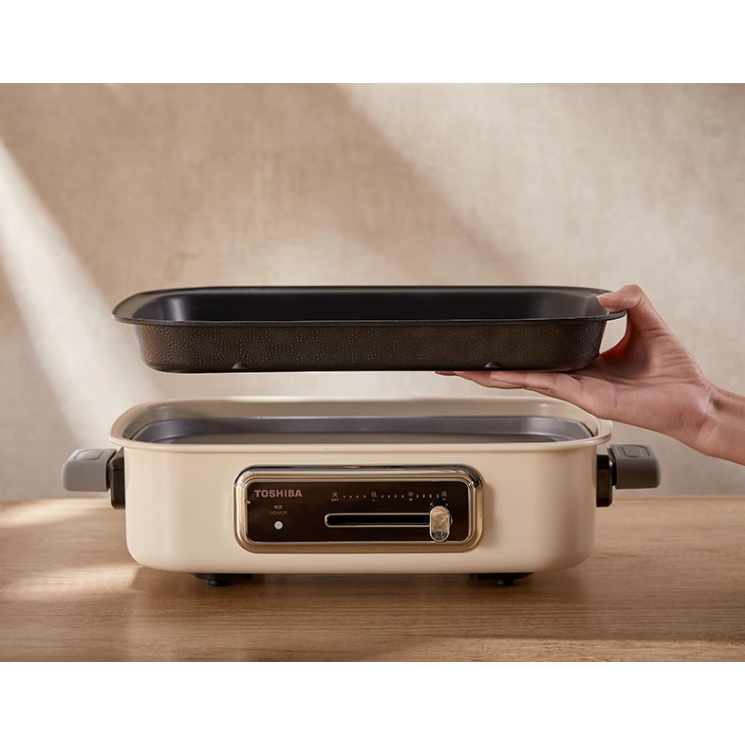 BẾP NƯỚNG LẨU HẤP ĐA NĂNG TOSHIBA HC-14KSNC ,BẢO HÀNH 12 THÁNG