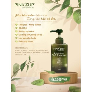 Sữa rửa mặt không bọt pink'zup 150ml