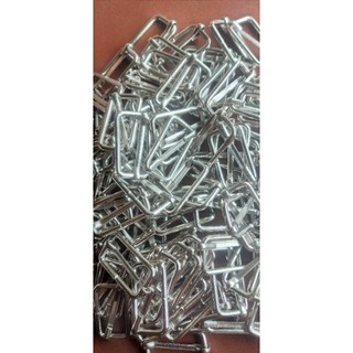 Bịch 100 cái khoen tăng giảm túi xách balo cặp màu bạc sáng