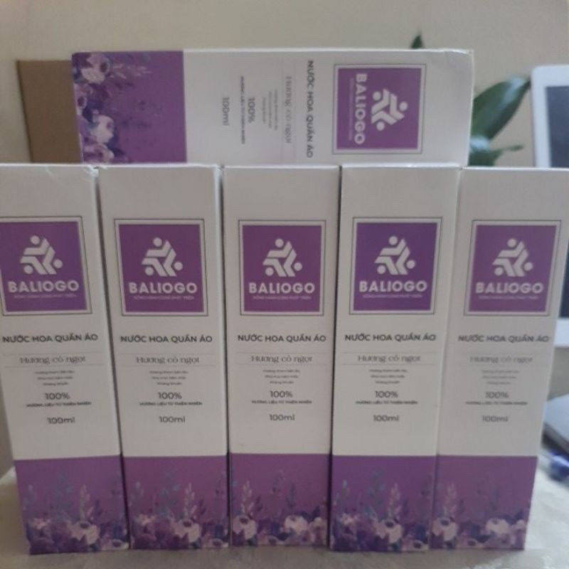 Xả Vải Khô ( nước hoa quần áo) baliogo 100ml