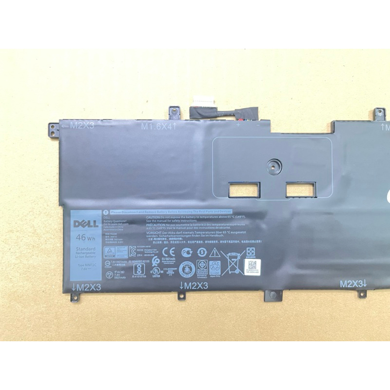 ⚡️Pin Laptop Dell NNF1C 13 9365  2017 XPS 13-9365-D1605TS XPS 13-9365-D1805TS HMPFH