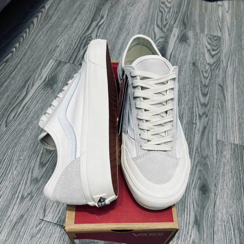 GIÀY Vans style36 ultracush decon trắng lai au [ Freeship + Box ]