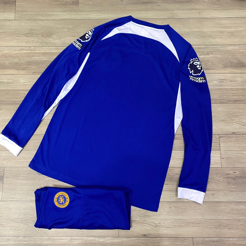 Bộ quần áo bóng đá Chelsea xanh sân nhà TAY DÀI 2024 FLG Ng.H.A No room