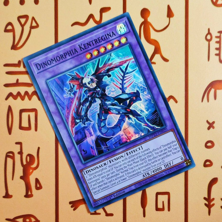 Thẻ bài Yugioh: Dinomorphia Kentregina - MP23-EN020 - Super Rare 1st Edition