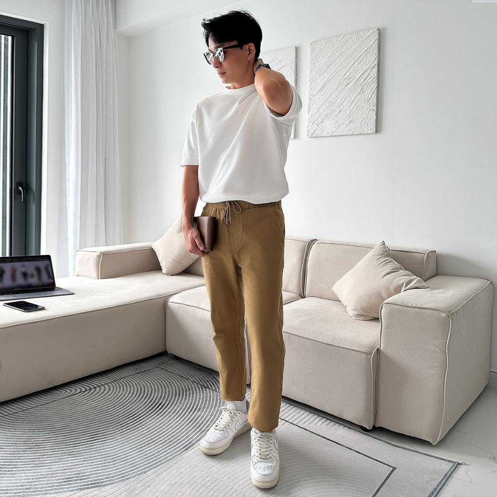 Quần Kaki JARUS nam có Dây rút, vải Kaki nhung cao cấp, trẻ trung năng động, lịch lãm, chuẩn form - BELAIRMAN