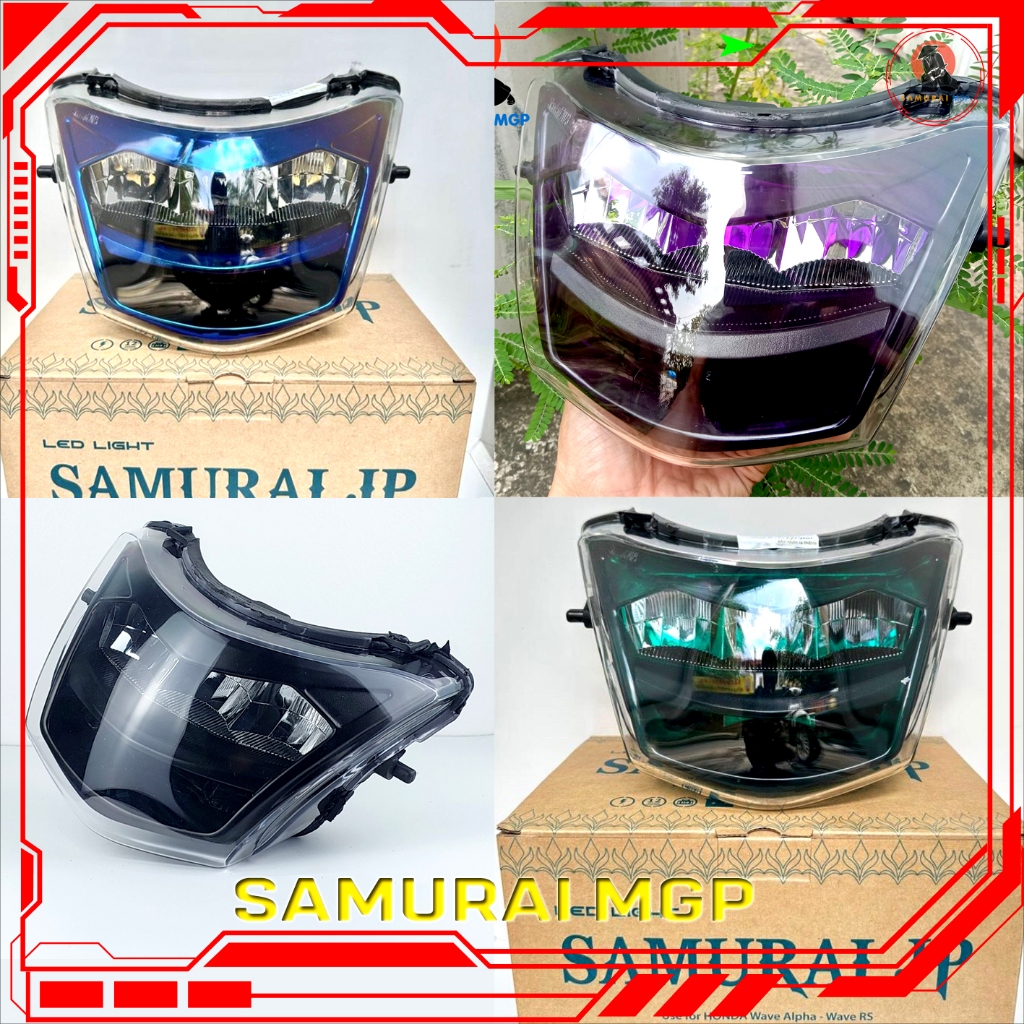 Đèn pha led 2 tầng Wave A-S-RS-RSX2008 FutureX - Samurai MGP