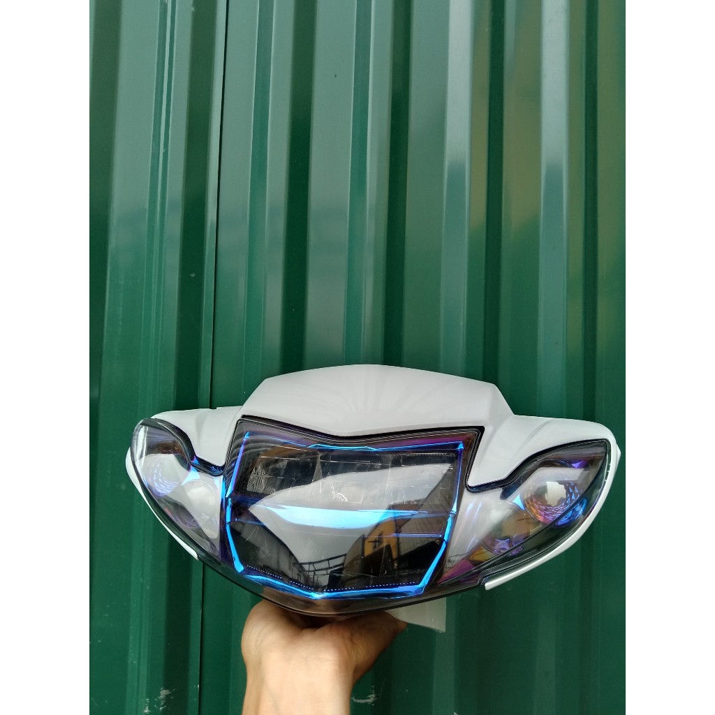 Đèn Pha Led 2 Tầng Cho Xe Sirius Sihelo,  Demi Kim Cương Mới Nhất