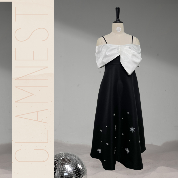 Váy Bầu Xinh Mặc Tết Dáng Dài Mùa Thu Đông Hàng Thiết Kế Chính Hãng Glam Nest VD036