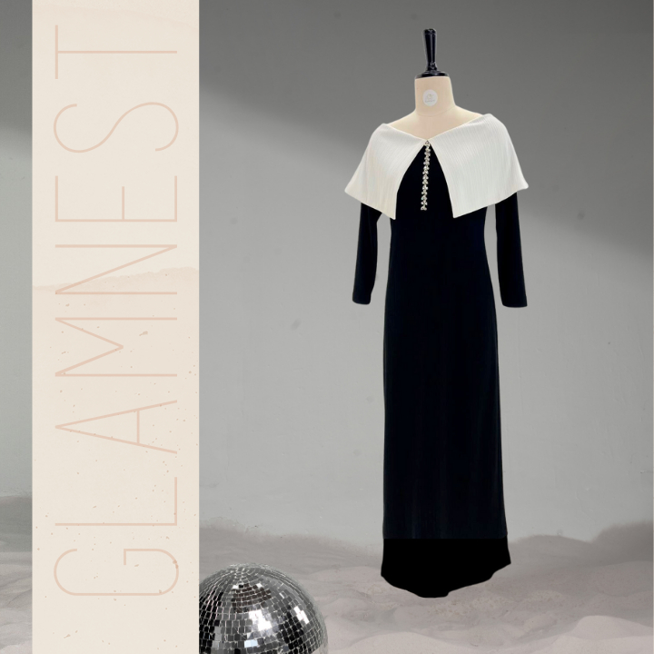 Váy Len Bầu Dáng Dài Xinh Thu Đông Chất Liệu Len Tăm Co Giãn 4 Chiều Mặc Tết Glam Nest VD037