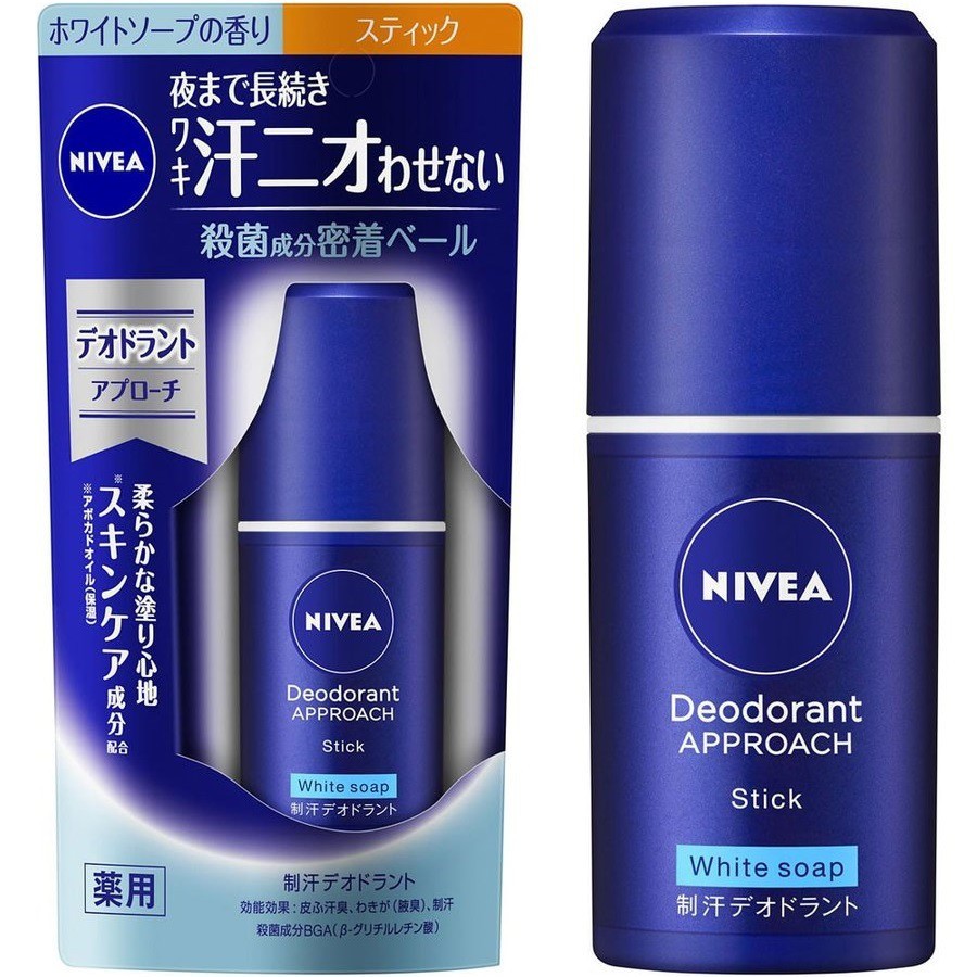 Lăn khử mùi đá khoáng Nivea Deodorrant Approach 40ml nội địa Nhật Bản - Tokyoshopauth