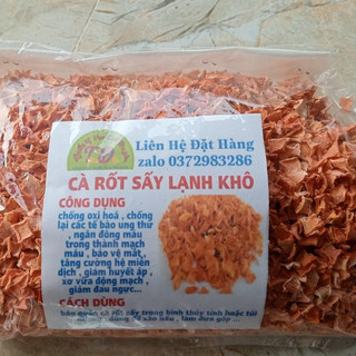 100g cà rốt khô sấy lạnh