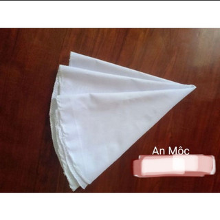 [AN MỘC] Vải tráng bánh cuốn , bánh ướt loại đẹp có vắt sổ tráng k dính bánh (nhận cắt theo yêu cầu)