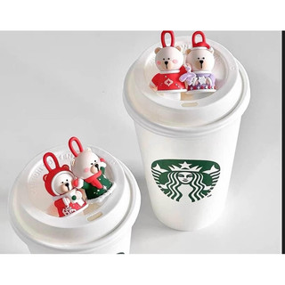 Topper Reuseable Giáng Sinh Starbuck