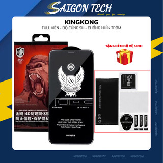 Kính Cường Lực KINGKONG Chống Nhìn Trộm cho iphone 6/6s/6plus/6splus/7/8/7plus/8plus/x/xs/xr/xsmax/11/12/13/14/pro/max
