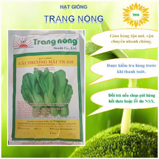 Hạt giống cải thìa xanh Trang Nông