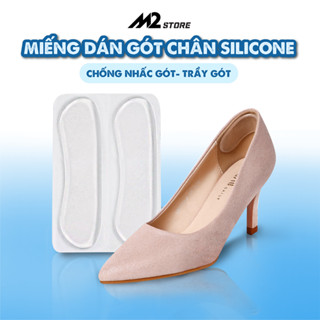 Miếng lót giày silicon chống trầy gót sau và chống tuột gót - lót gót giày silicon giá sỉ - C01TS-C8