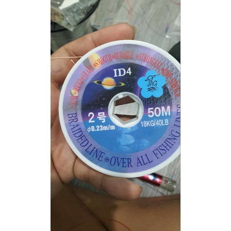 Thẻo đôi dây siêu bền lõi cước ít rối lưỡi cacbon số 5. siêu bén