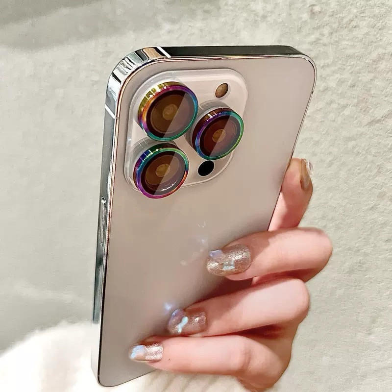 Bộ dán camera titan 7 màu cho iPhone 15/ 15 Plus/ 15 Pro/ 15 Pro Max bảo vệ từng mắt camera