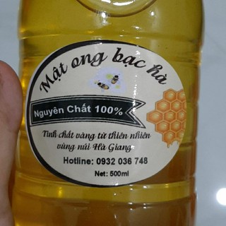 Mật Ong Nguyên Chất bạc hà 1 lít