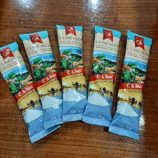 Thanh lý Cà phê muối hòa tan C&Sea 10 gói (còn sót kho 2 hộp HSD ngày 20/06/25)