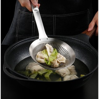 Muỗng Vớt Bọt, Muỗng Vớt Đồ Luộc, Muỗng Múc Canh, Lẩu Có Vòi  Inox Cao Cấp