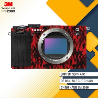 Miếng dán máy ảnh, skin 3M cao cấp cho máy ảnh Sony A7C, A7C II, A7CR, Sony 24-70 GM, Sigma 24-70.