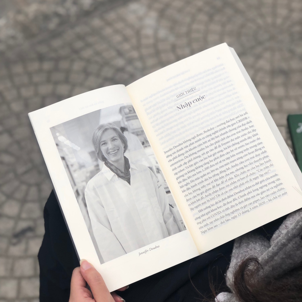 Sách - Viết Lại Mã Sự Sống - Jennifer Doudna, chỉnh sửa gen và tương lai loài người