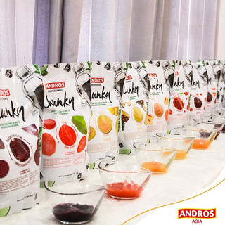 Mứt hoa quả Andros Chunky 1kg