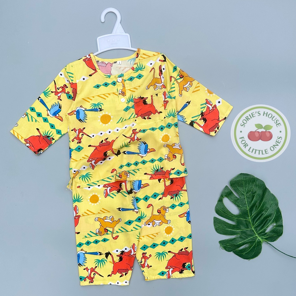 Bộ tole/lanh DÀI cài trước bé trai