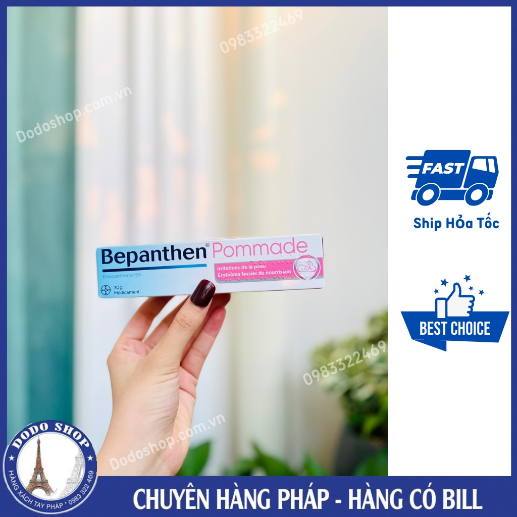 Kem hăm Bepanthen pommade 100gr - hàng nội địa pháp - benpanthen_Dodoshop.com.vn