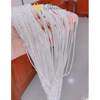 Dây chuyền xù lấp lánh sáng bóng ⚡️ siêu hot⚡️,bạc đẹp -bạc bnp