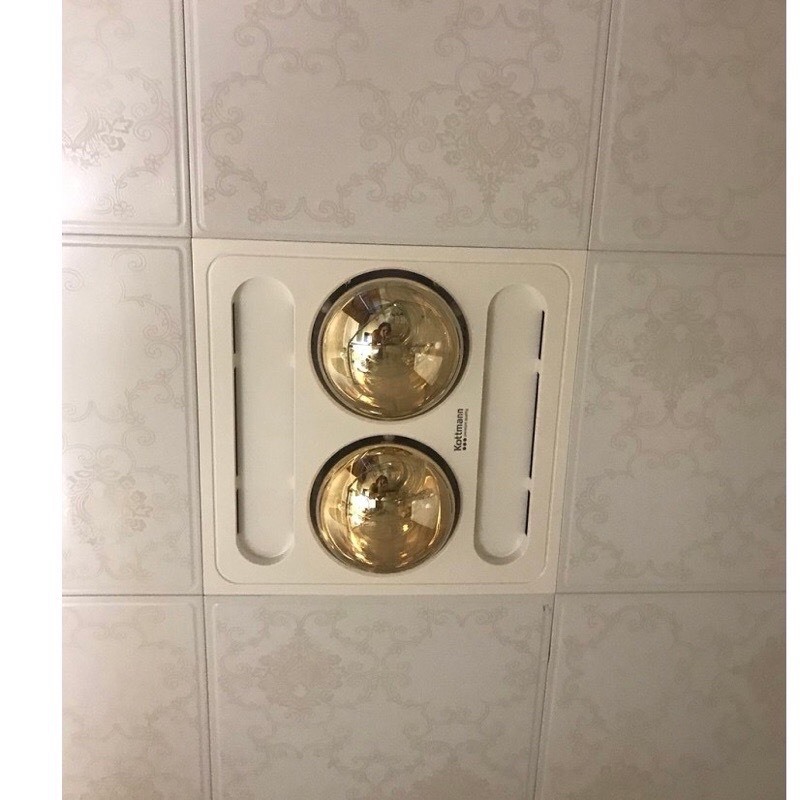 ĐÈN SƯỞI NHÀ TẮM KOTTMAN 2 Bóng Âm Trần Hồng ngoại K9R/K9S-CHÍNH HÃNG-ship hỏa tốc