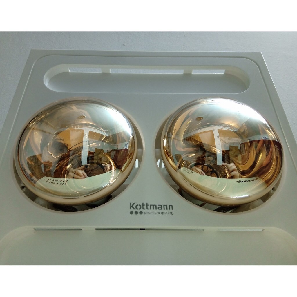 ĐÈN SƯỞI NHÀ TẮM KOTTMAN 2 Bóng Âm Trần Hồng ngoại K9R/K9S-CHÍNH HÃNG-ship hỏa tốc